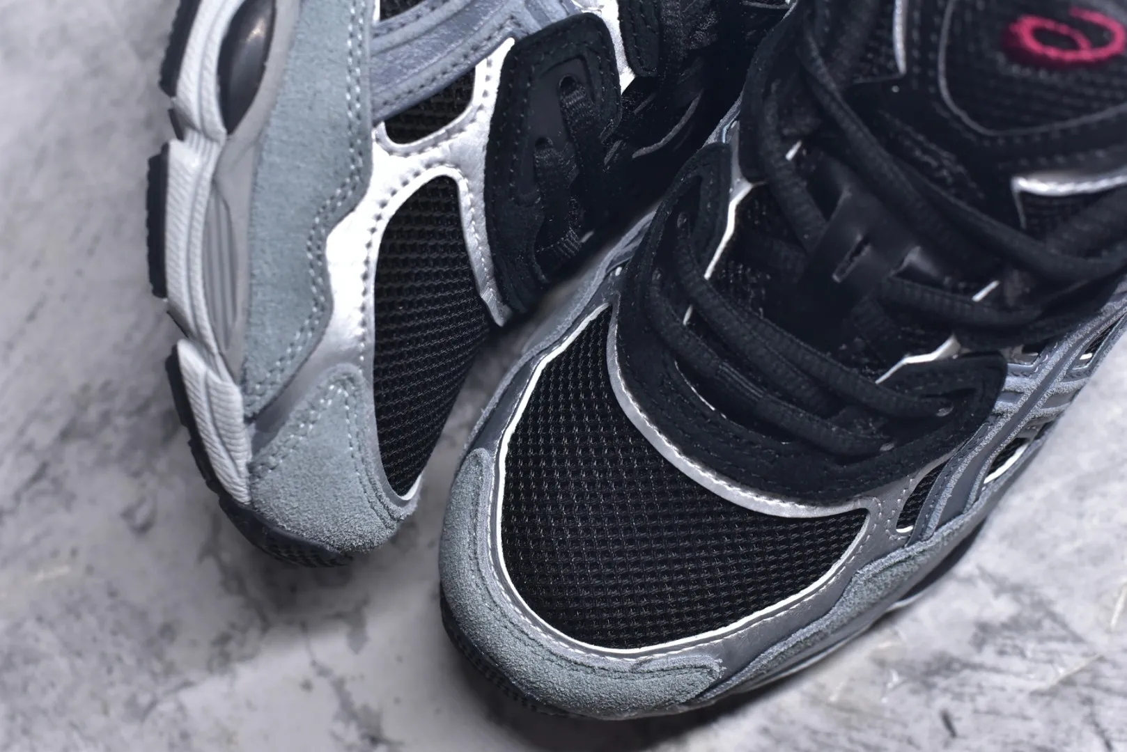 Effortless ASICS GEL-NYC Black Silver High Quality Replica Sneakers – Rep Shoes 645