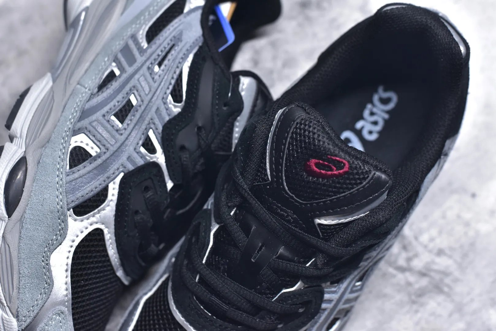 Effortless ASICS GEL-NYC Black Silver High Quality Replica Sneakers – Rep Shoes 645