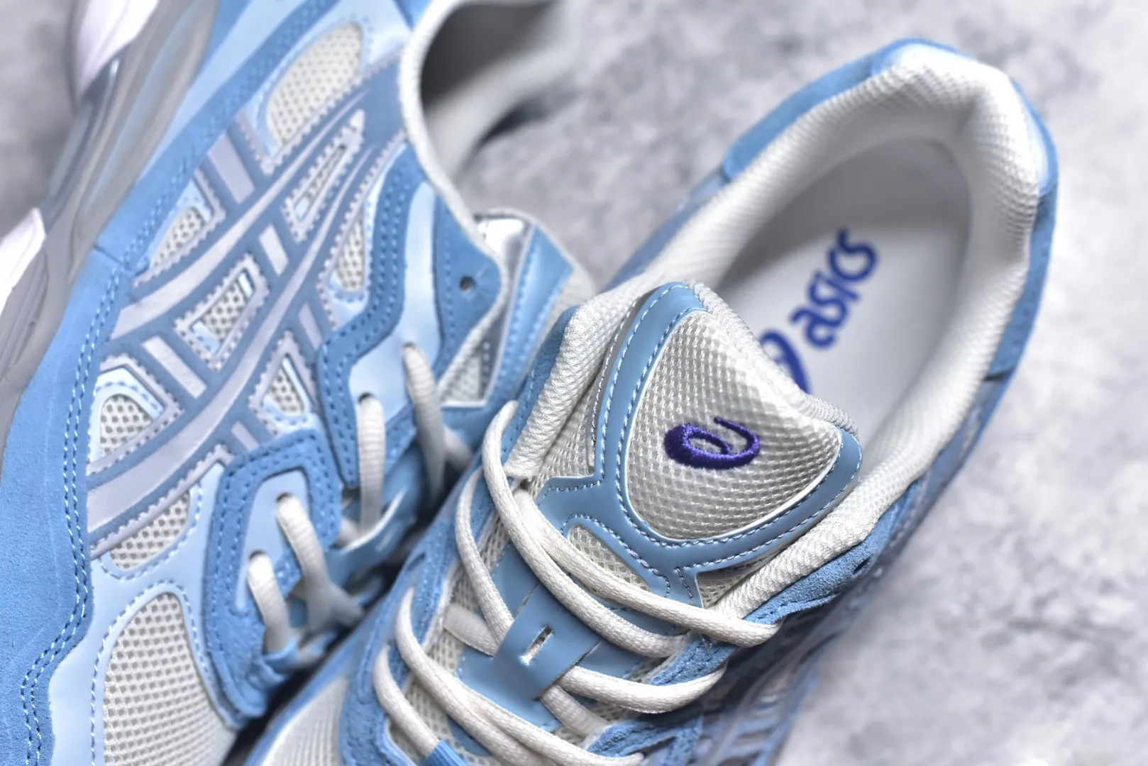 Resilient ASICS GEL-NYC Blue Low Top Replica Sneakers with High Quality 661