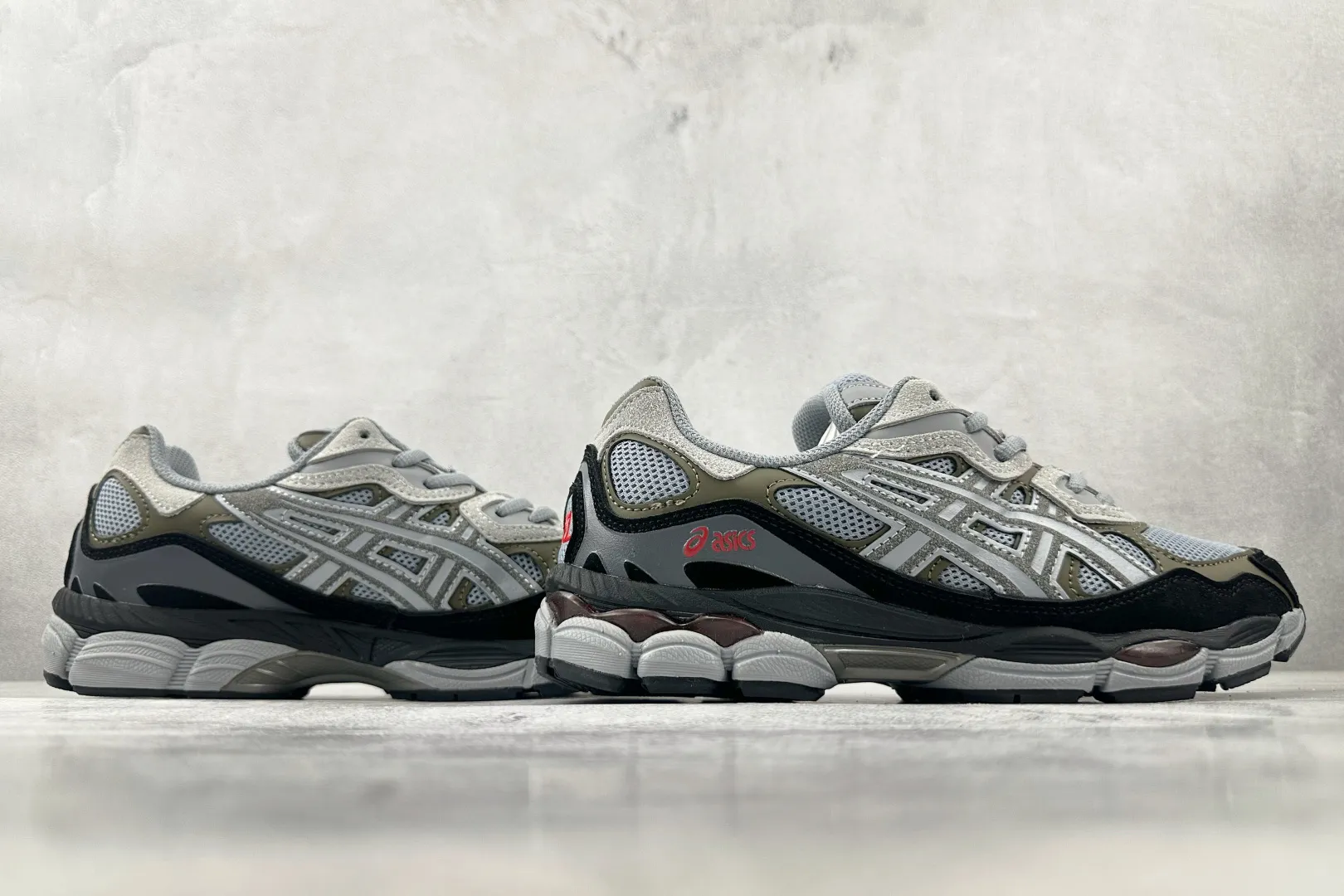 ASICS GEL-NYC Grey Black Replica Sneakers – High Quality ASICS Running Replicas Supportive 684