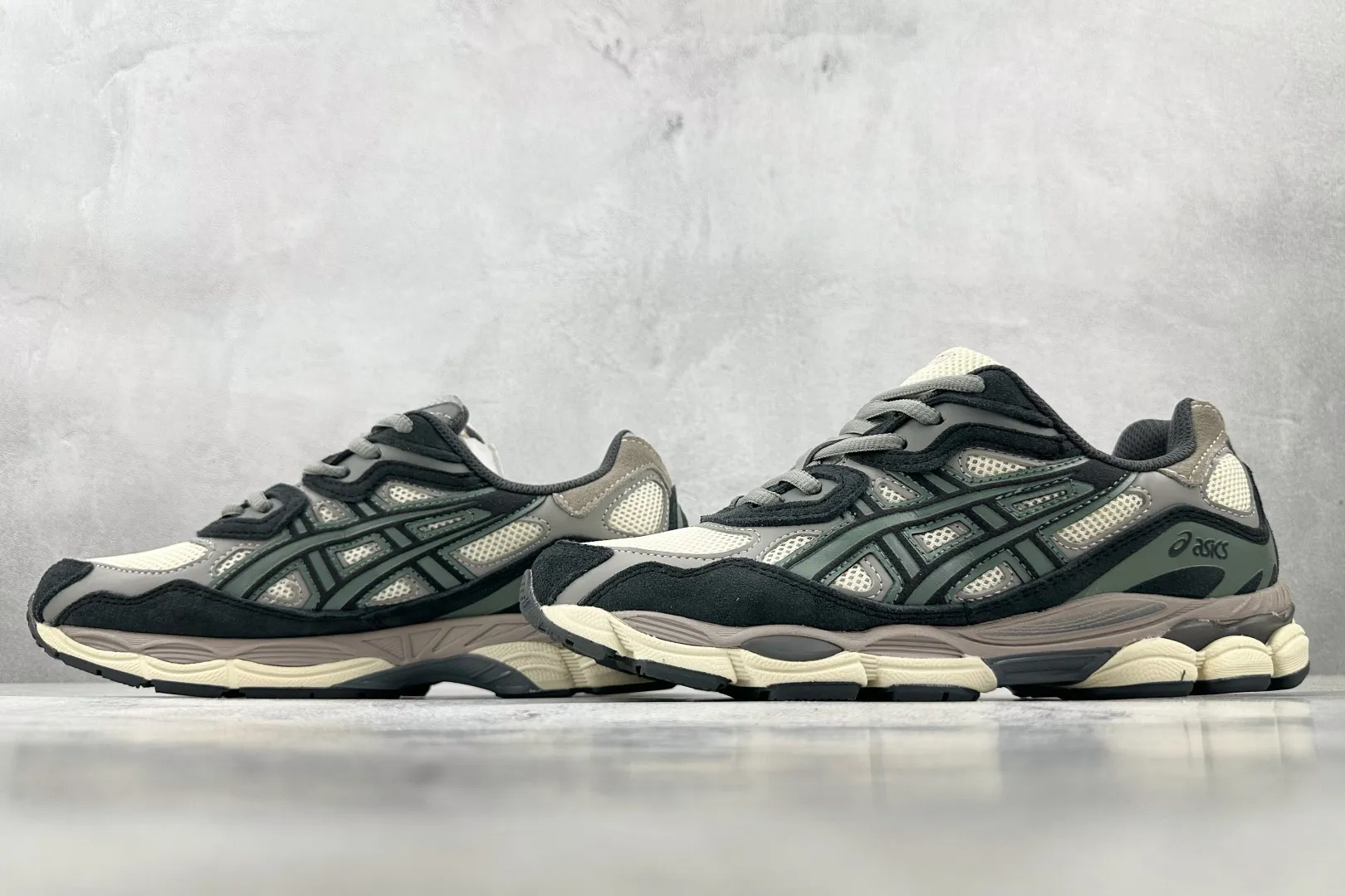 Original ASICS GEL-NYC Oatmeal Grey Replica Sneakers – High Quality ASICS Running Rep Shoes 686
