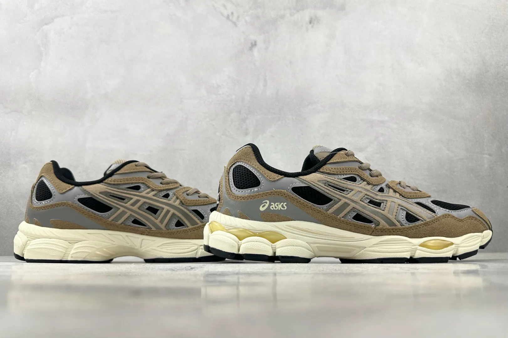 ASICS GEL-NYC Sneakers Taupe Grey Style – High Quality Replica ASICS Shoes & 1:1 ASICS Sneakers Practical 680