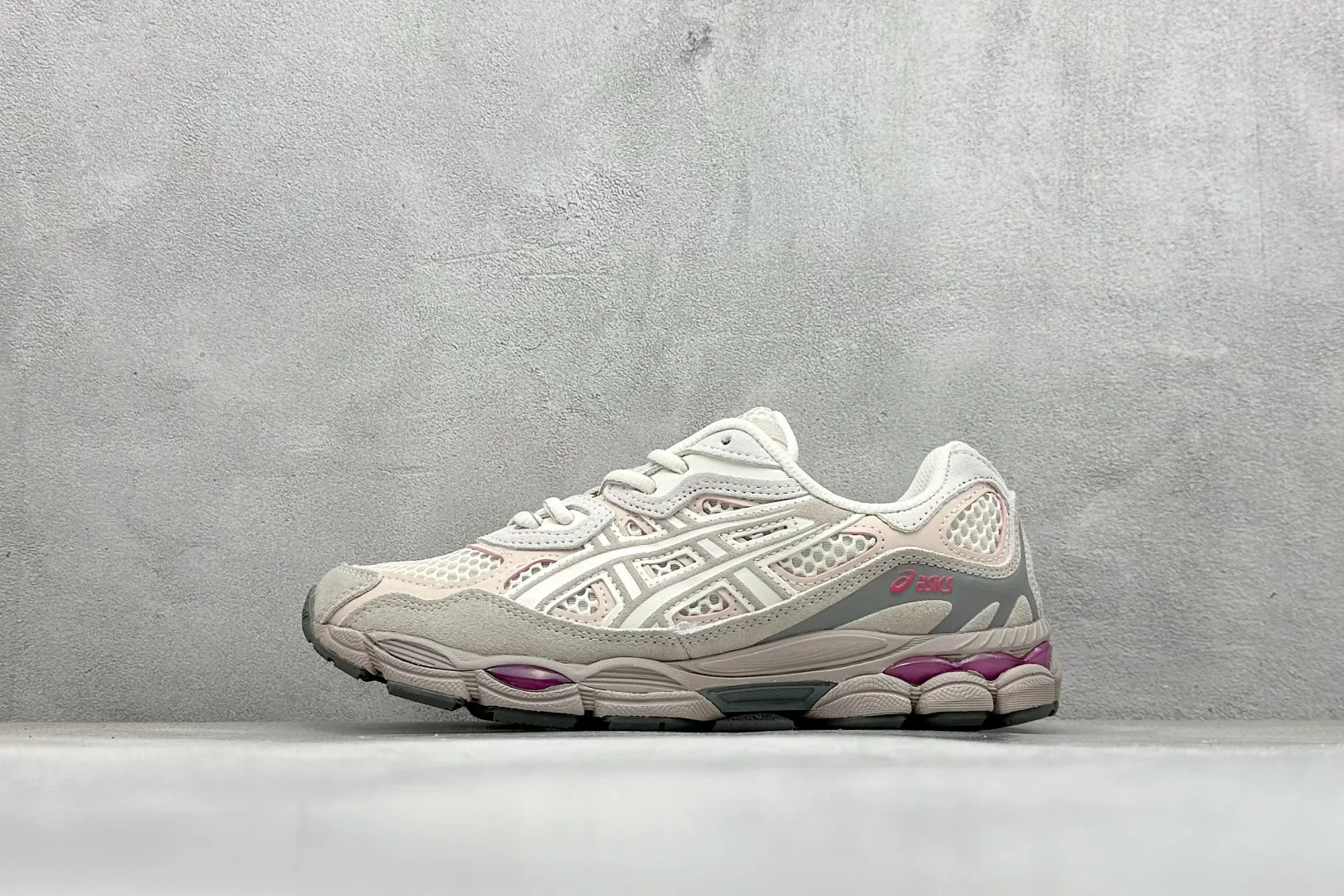 Refined ASICS GEL-NYC White Low Top Replica Sneakers with  Rep Shoes 662
