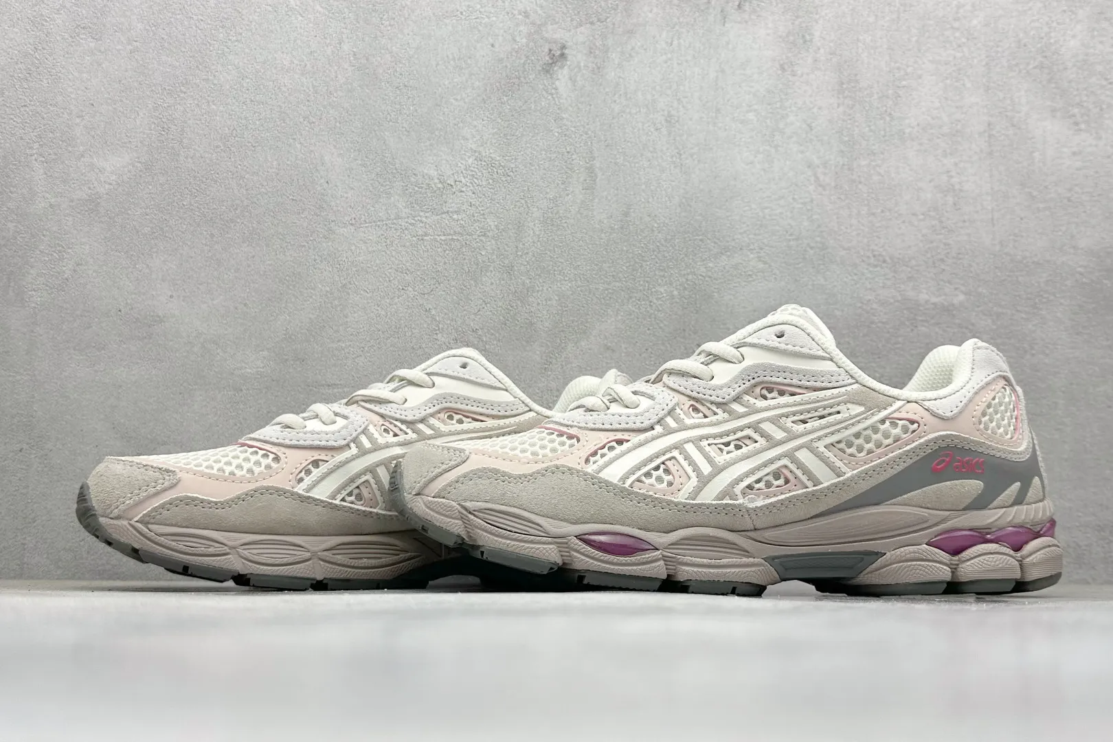 Refined ASICS GEL-NYC White Low Top Replica Sneakers with  Rep Shoes 662