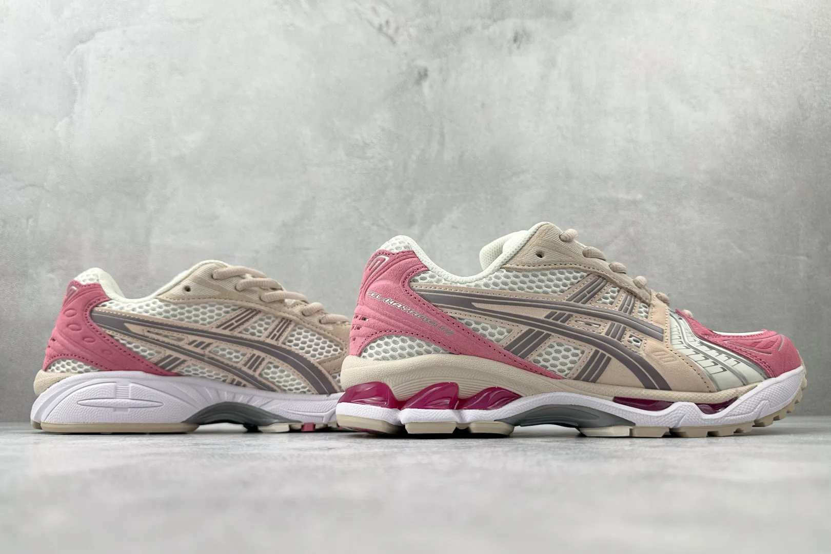 ASICS Gel-Kayano 14 Beige Pink Replica Sneakers – High Quality ASICS Running Replicas TimelessDesign 606