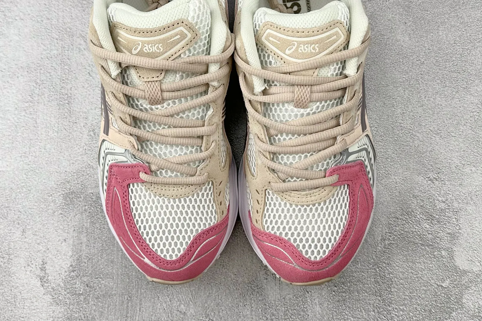 ASICS Gel-Kayano 14 Beige Pink Replica Sneakers – High Quality ASICS Running Replicas TimelessDesign 606