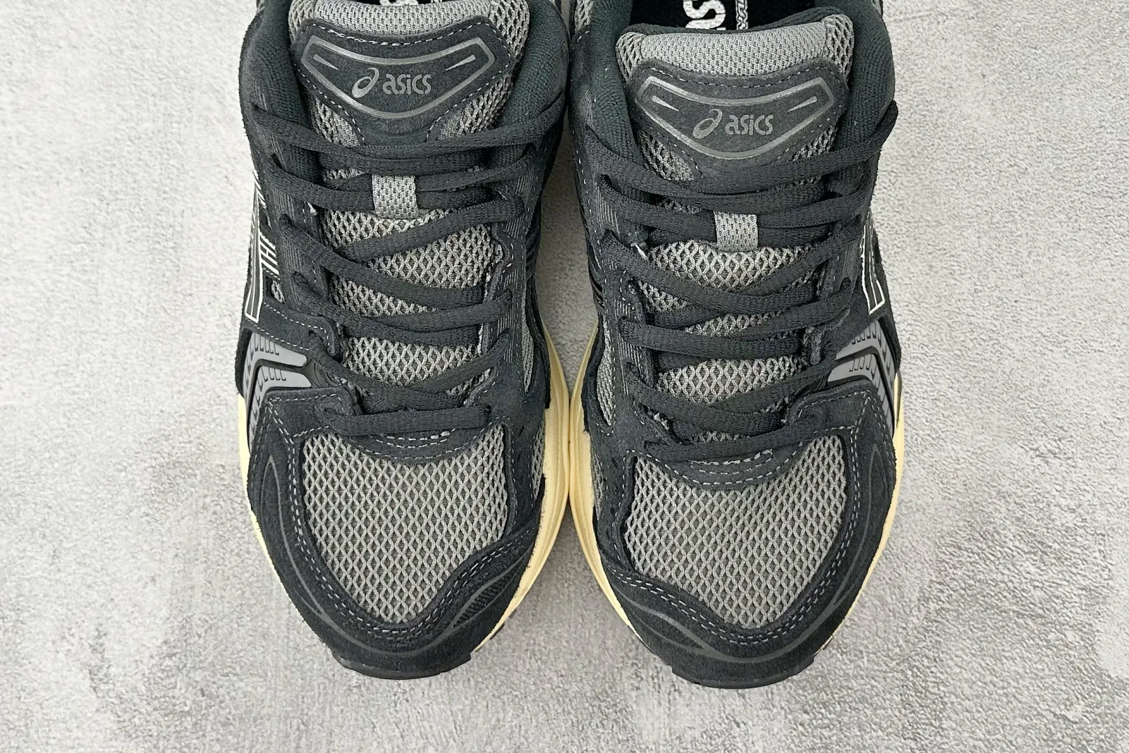 ASICS Gel-Kayano 14 Black Cream High Quality Replica Sneakers with  Running Design ZipUp 610