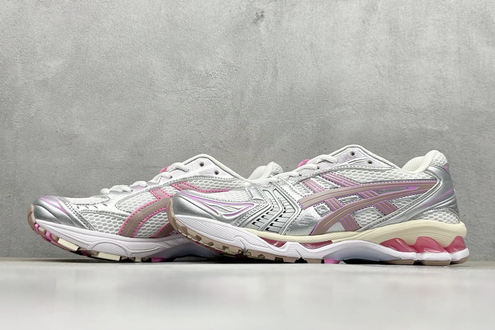 ASICS Gel-Kayano 14 Cream Pink Replica Sneakers – High Quality Rep Shoes SunProtective 641