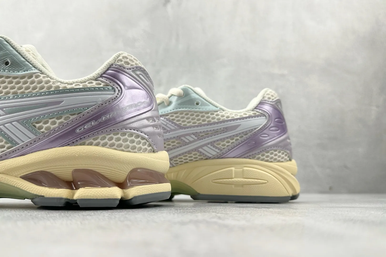 ASICS Gel-Kayano 14 Green Purple Replica Sneakers – High Quality ASICS Running Replicas Casual 616