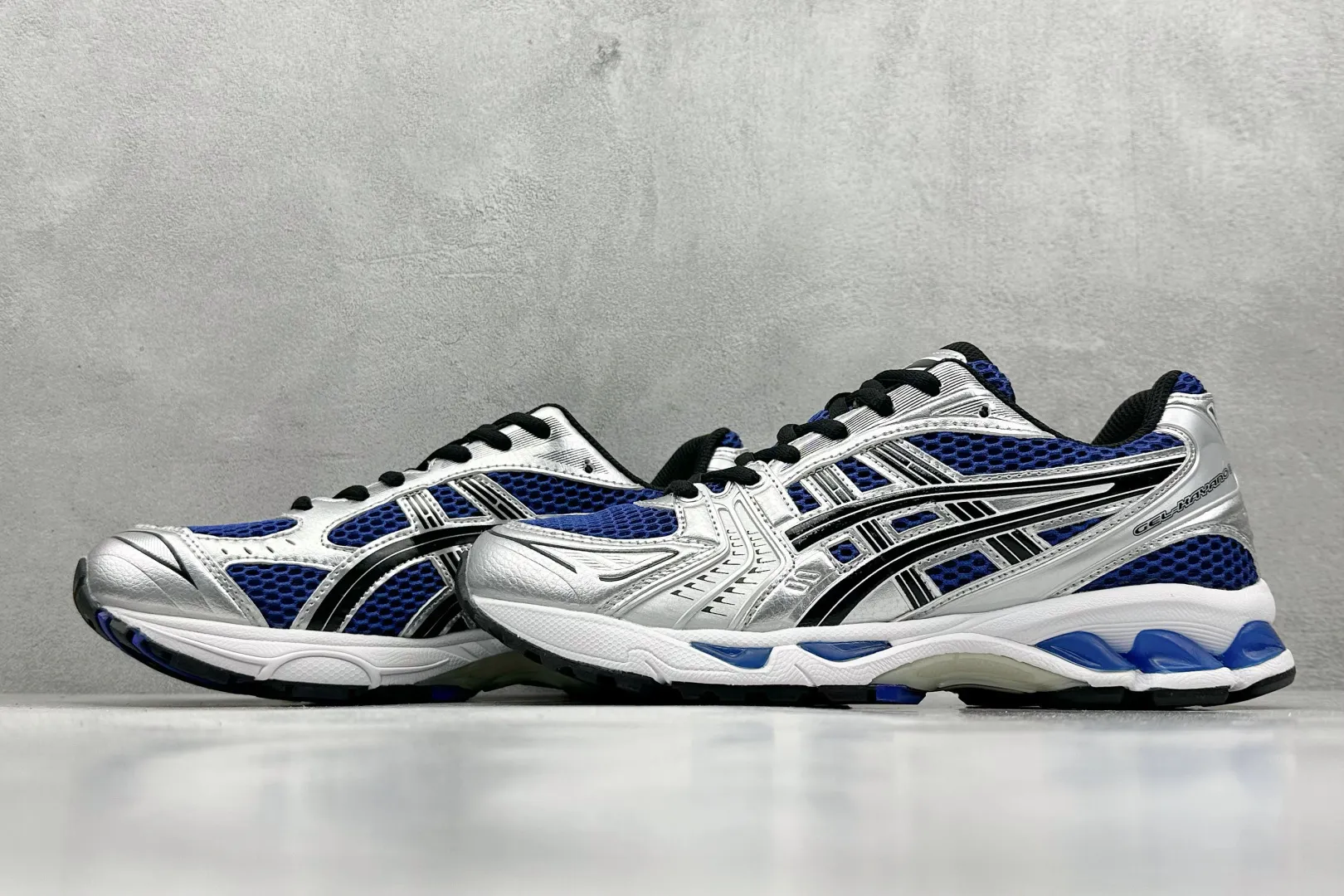 ASICS Gel-Kayano 14 Silver Blue Replica Sneakers – High Quality ASICS Running Replicas Stylish 640