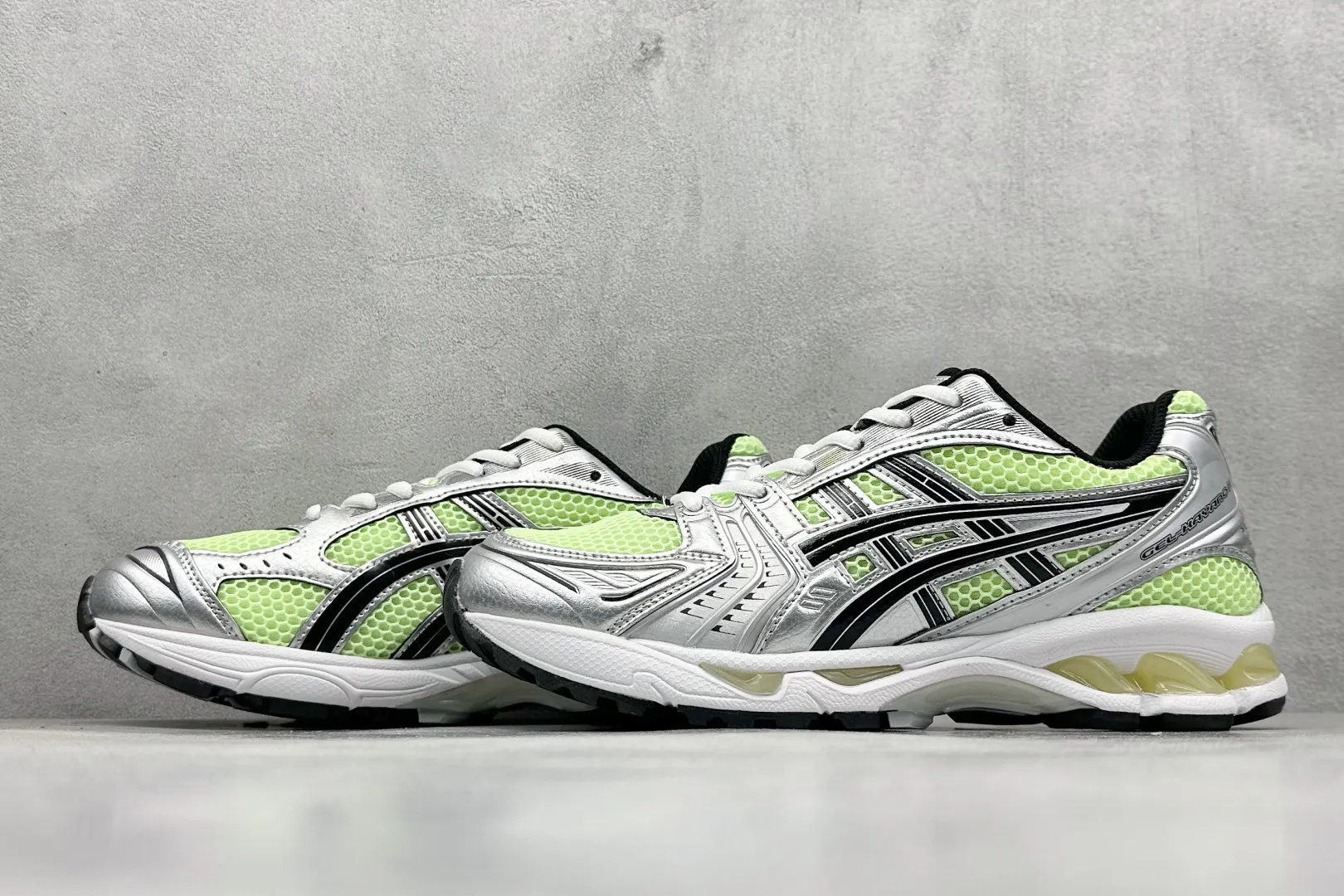 ASICS Gel-Kayano 14 Silver Green Replica Sneakers – High Quality ASICS Running Replicas SportInspired 639