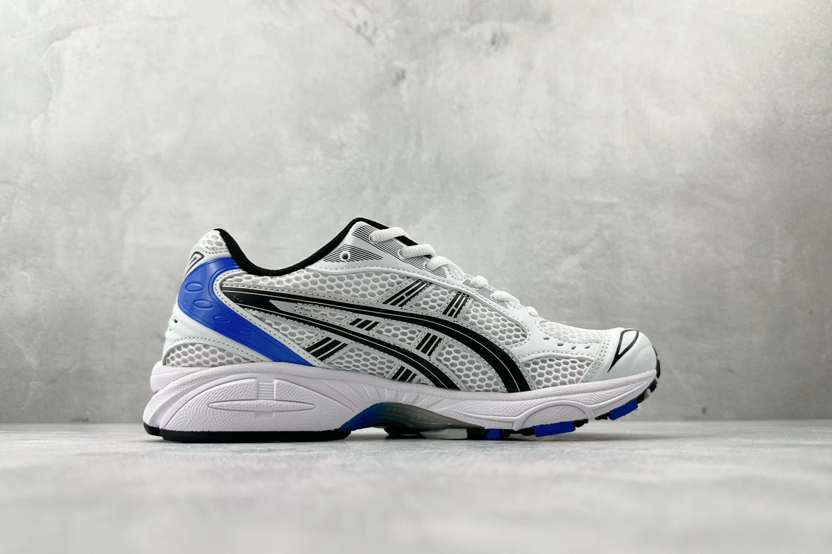 EyeCatching ASICS Gel-Kayano 14 White Blue Rep Shoes – High Quality Replica ASICS Sneakers 614