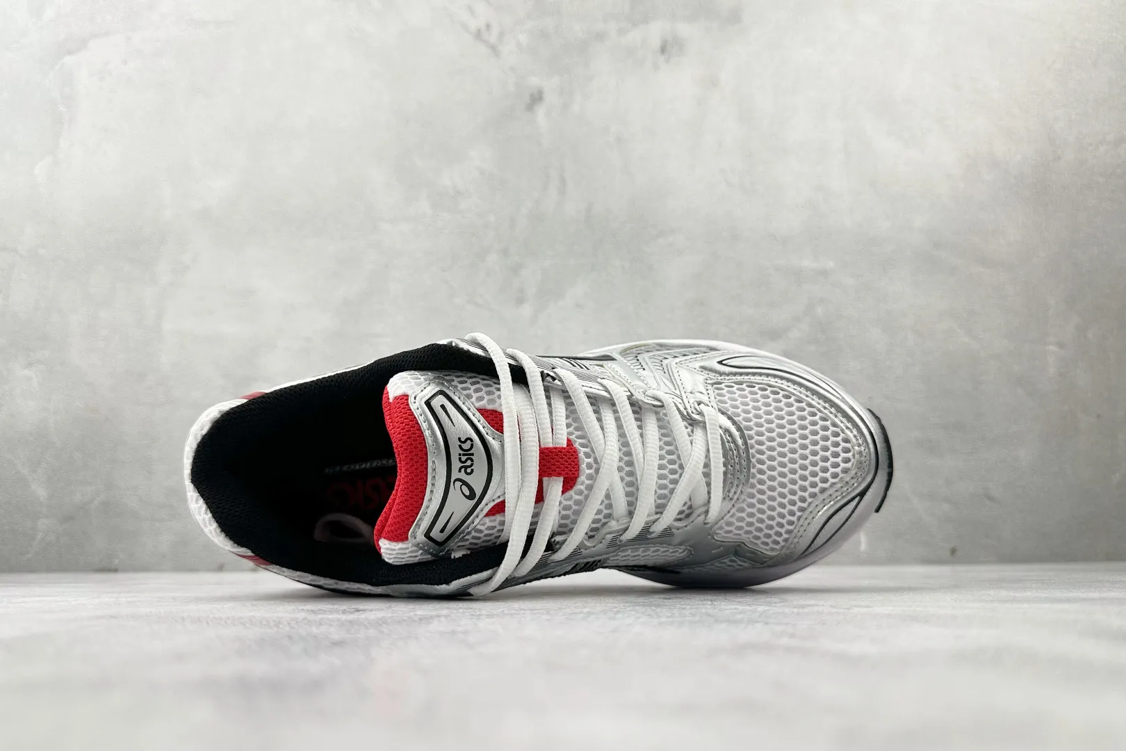 ASICS Gel-Kayano 14 White Red Replica Sneakers – High Quality ASICS Running Replicas Flexible 609