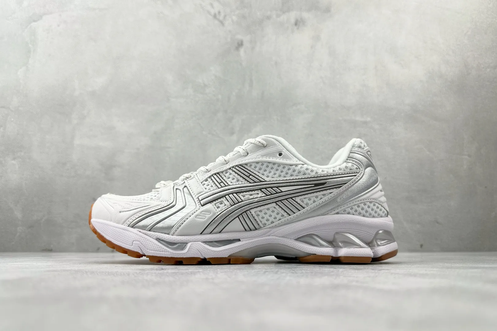 Youthful ASICS Gel-Kayano 14 White Replica Sneakers – High Quality ASICS Running Replicas 608