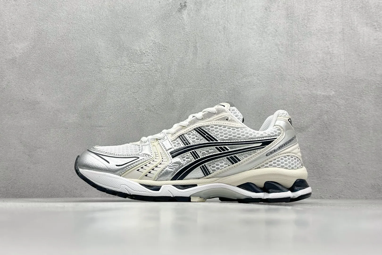 Sustainable ASICS Gel-Kayano 14 White Running Shoes – High Quality Replica ASICS & 1:1 ASICS Sneakers 636