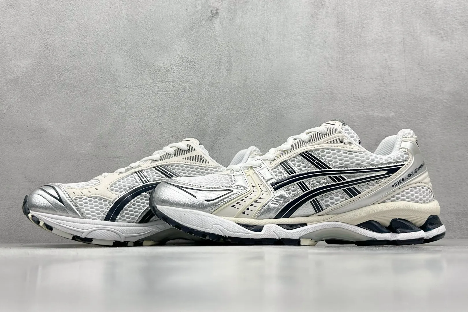 Sustainable ASICS Gel-Kayano 14 White Running Shoes – High Quality Replica ASICS & 1:1 ASICS Sneakers 636