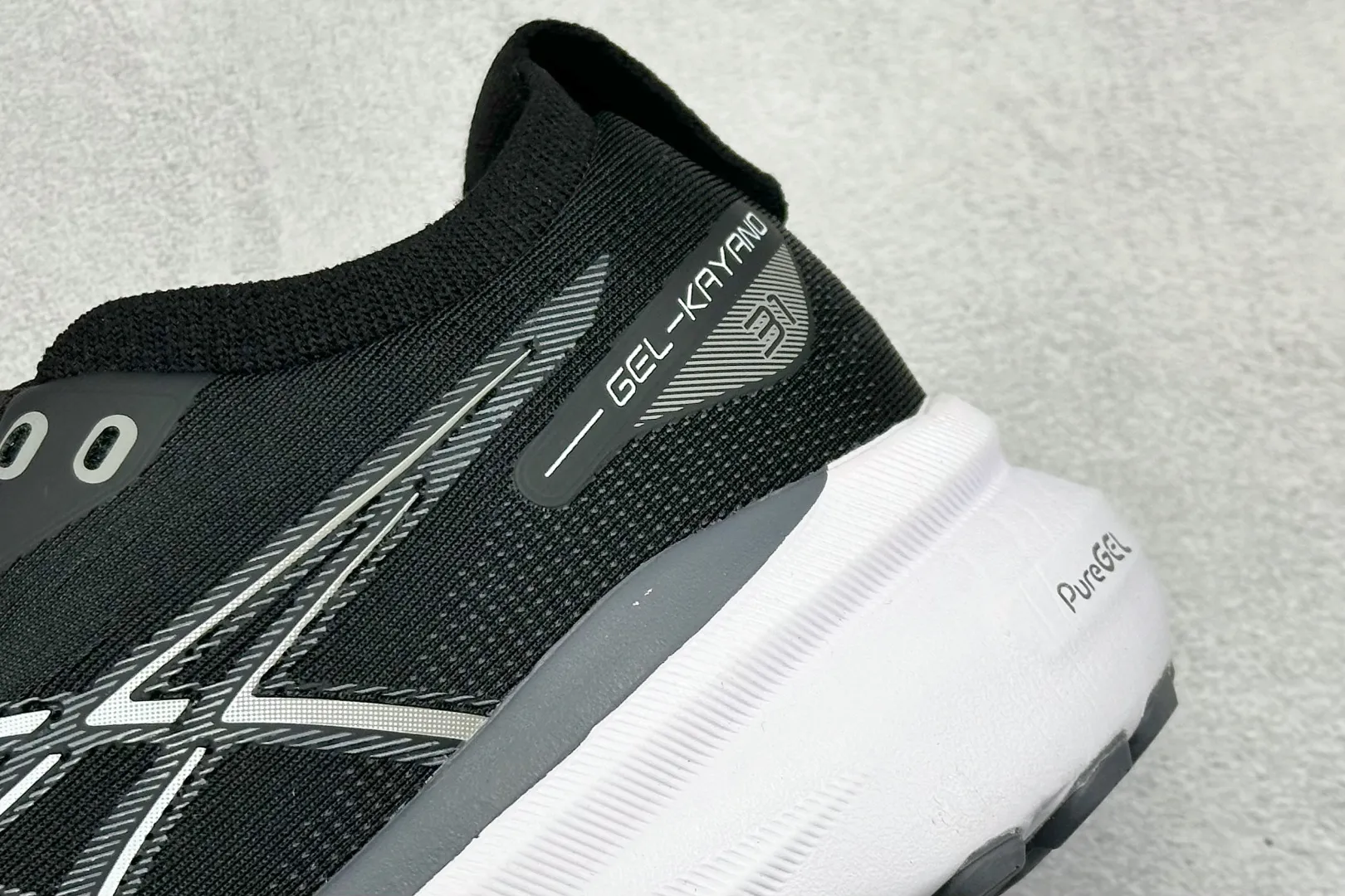 ASICS Gel-Kayano 31 Black Running Shoes – High Quality Replica ASICS & 1:1 ASICS Sneakers Youthful 600