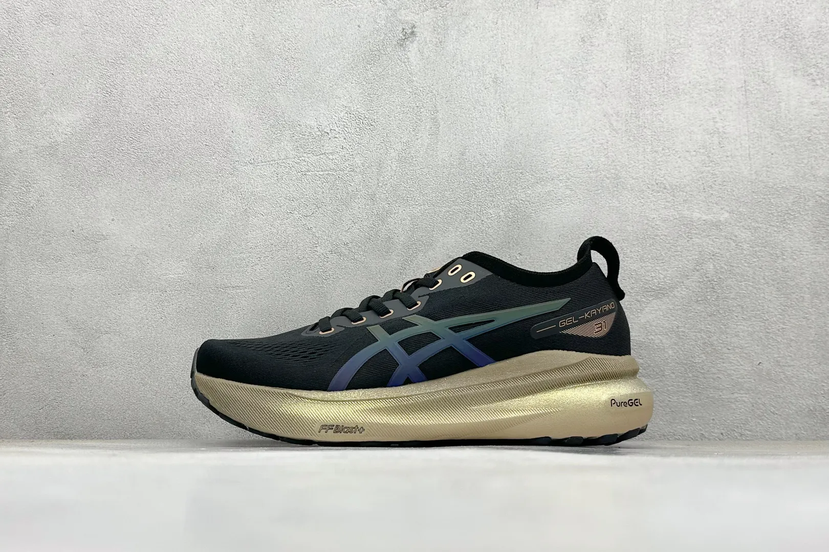 SportInspired ASICS Gel-Kayano 31 Black Running Shoes – High Quality Replica ASICS Running Shoes 598