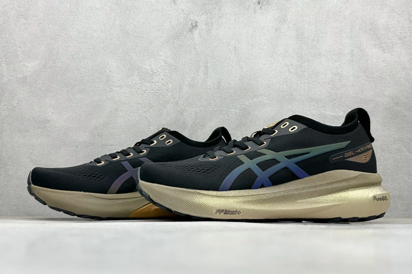 SportInspired ASICS Gel-Kayano 31 Black Running Shoes – High Quality Replica ASICS Running Shoes 598