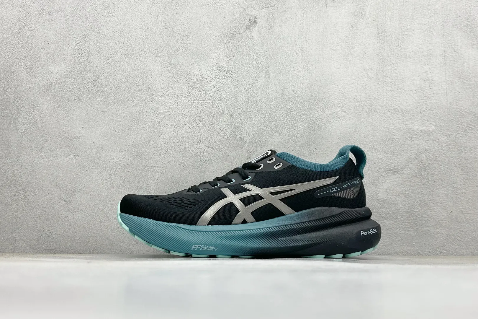 ASICS Gel-Kayano 31 Black Teal Running Shoes – High Quality Replica ASICS Running Shoes EasyMatch 599