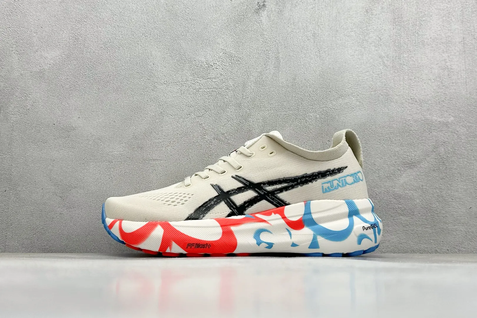ASICS Gel-Kayano 31 Cream Red Blue Replica Sneakers – High Quality ASICS Running Replicas Durable 627
