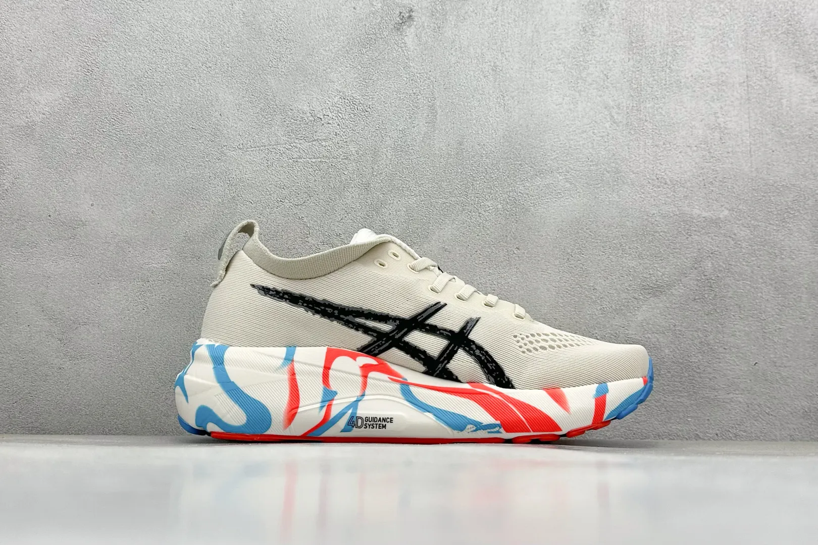 ASICS Gel-Kayano 31 Cream Red Blue Replica Sneakers – High Quality ASICS Running Replicas Durable 627