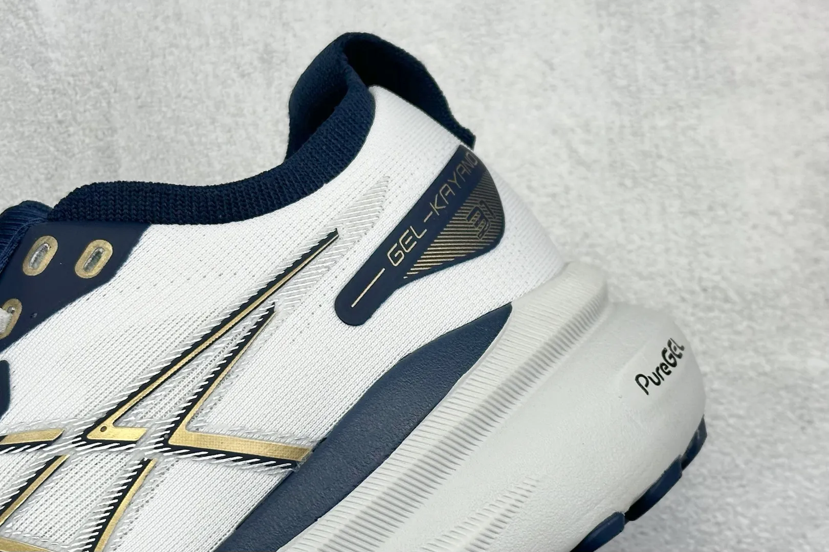 AllSeason ASICS Gel-Kayano 31 White Navy Replica Sneakers with High Quality Running Performance 615
