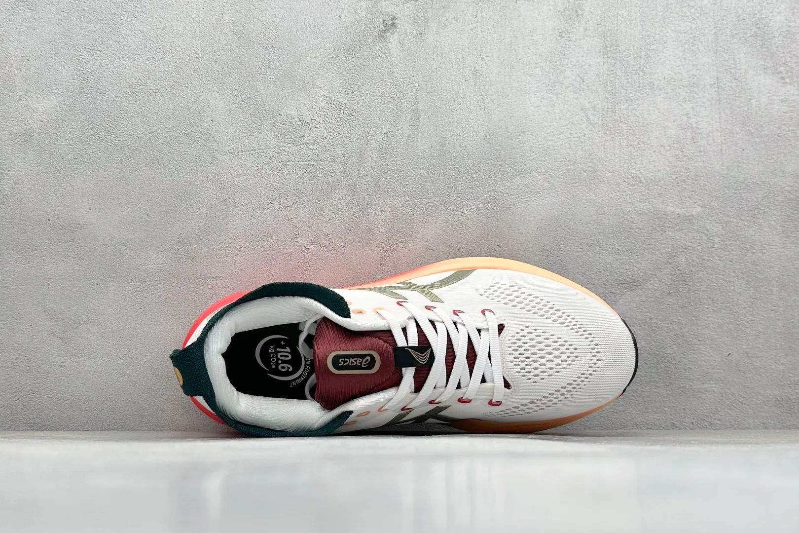 TopPick ASICS Gel-Kayano 31 White Red Replica Sneakers – High Quality ASICS Running Replicas 631
