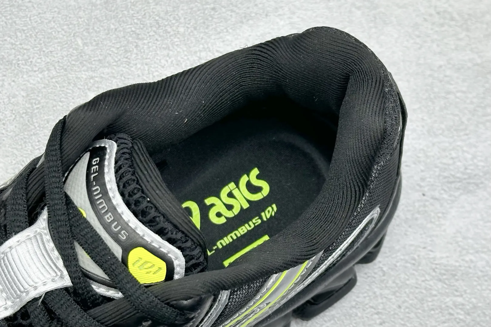 ASICS Gel-Nimbus 10.1 Black Running Shoes – High Quality Replica ASICS & 1:1 ASICS Sneakers with  Rep Finish ComfortFit 663