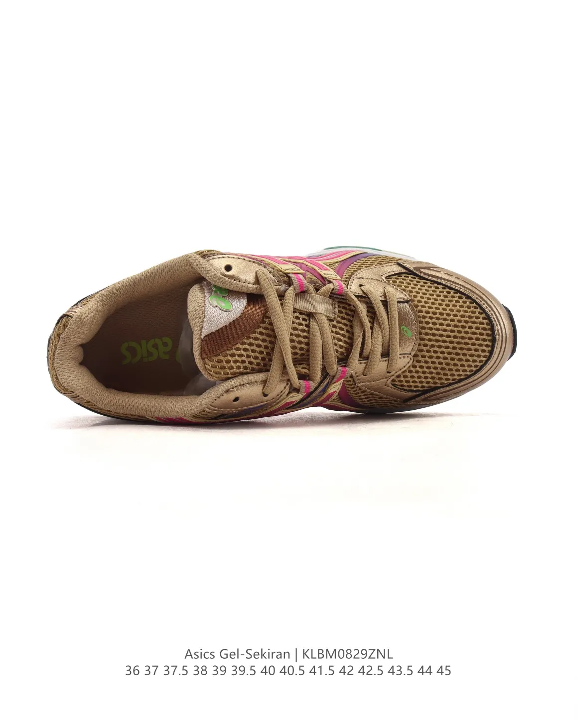 TimelessDesign ASICS Gel Sekiran Running Shoes Gold Purple – High Quality Replica ASICS Sneakers 1: 589