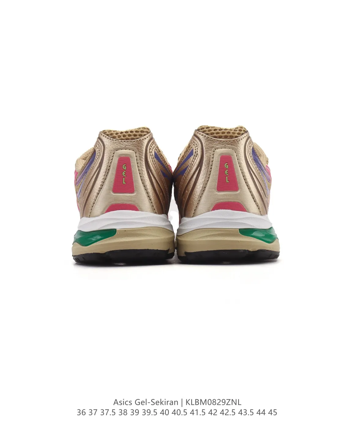TimelessDesign ASICS Gel Sekiran Running Shoes Gold Purple – High Quality Replica ASICS Sneakers 1: 589
