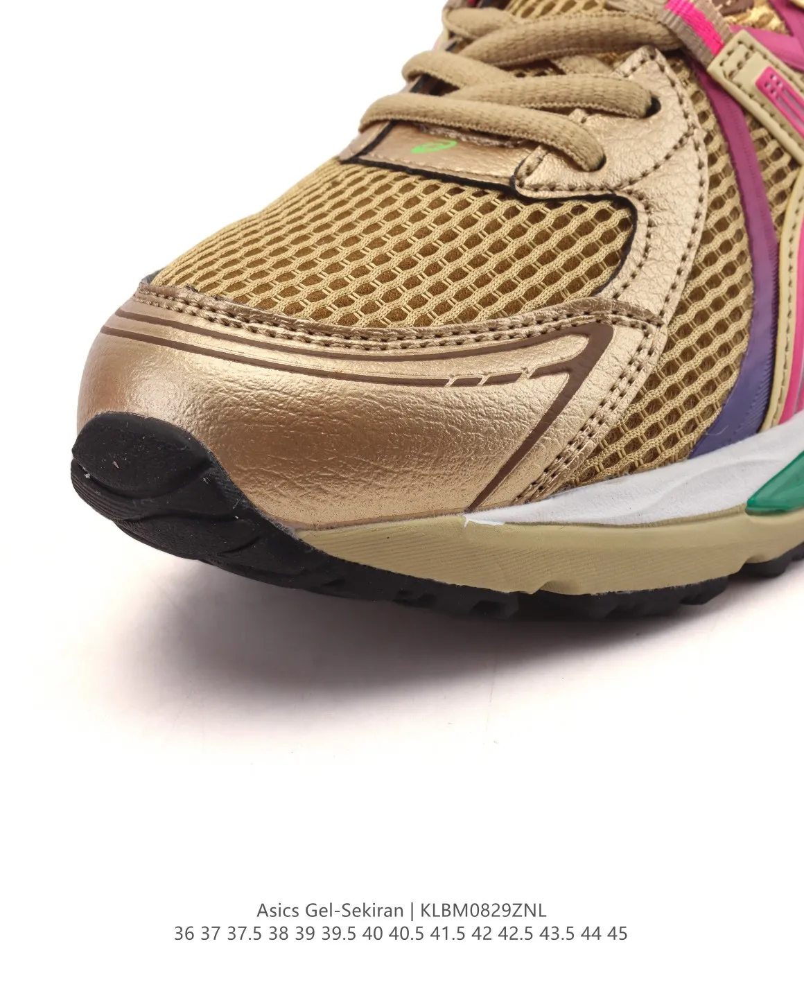 TimelessDesign ASICS Gel Sekiran Running Shoes Gold Purple – High Quality Replica ASICS Sneakers 1: 589