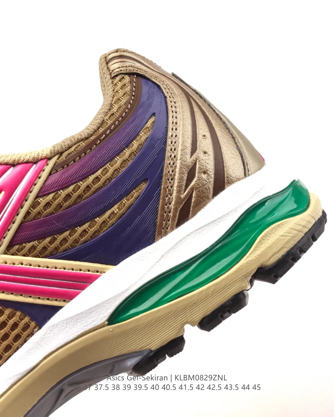 TimelessDesign ASICS Gel Sekiran Running Shoes Gold Purple – High Quality Replica ASICS Sneakers 1: 589