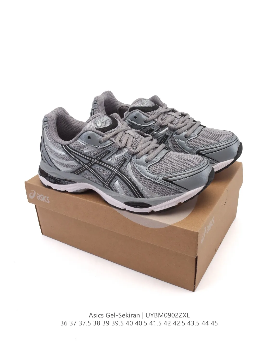 ASICS Gel Sekiran Running Shoes Grey Mesh – High Quality Replica ASICS Shoes & 1:1 Sneakers BestValue 588