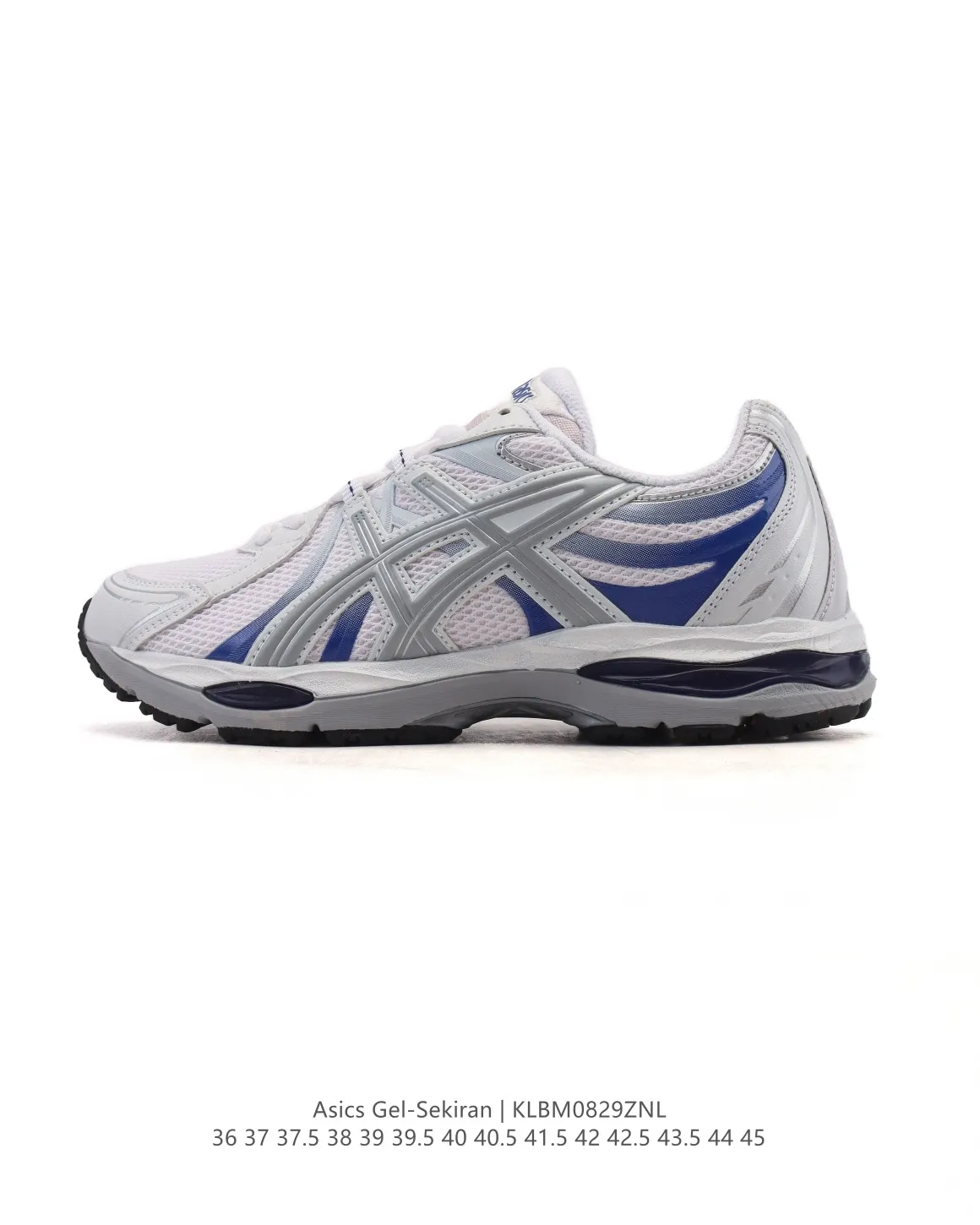Functional ASICS Gel Sekiran Running Shoes White Blue – High Quality 1:1 ASICS Sneakers Replica 591