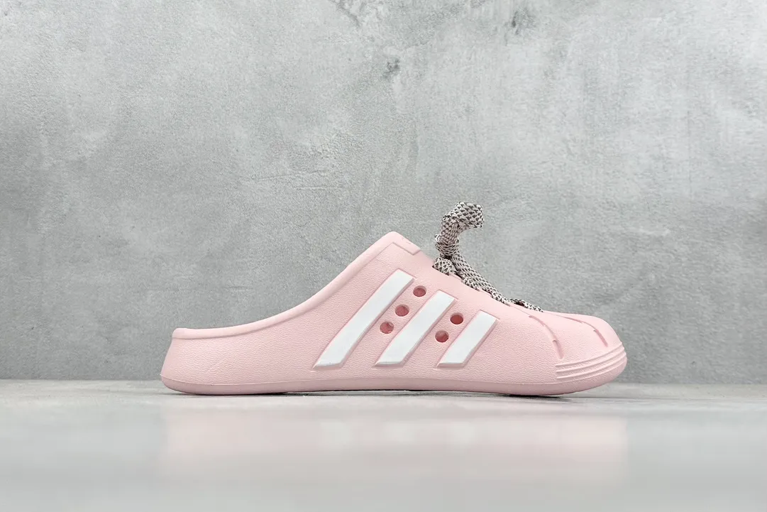 Adidas Adilette Clogs Pink  Style – Premium Adidas Replica Shoes Lightweight 455