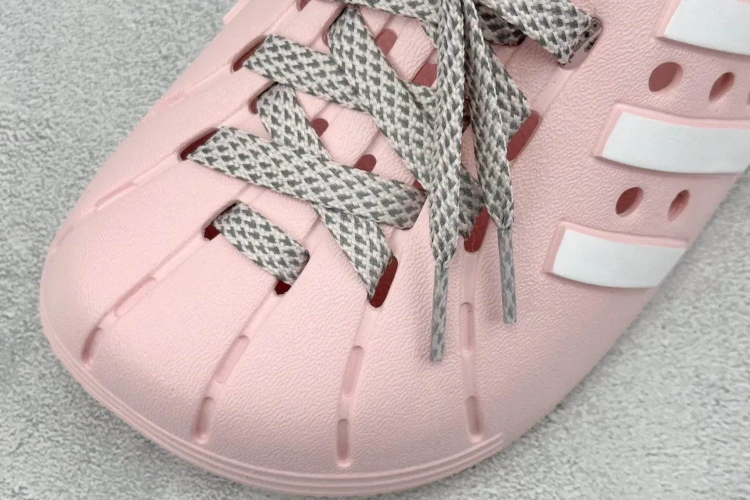 Adidas Adilette Clogs Pink  Style – Premium Adidas Replica Shoes Lightweight 455