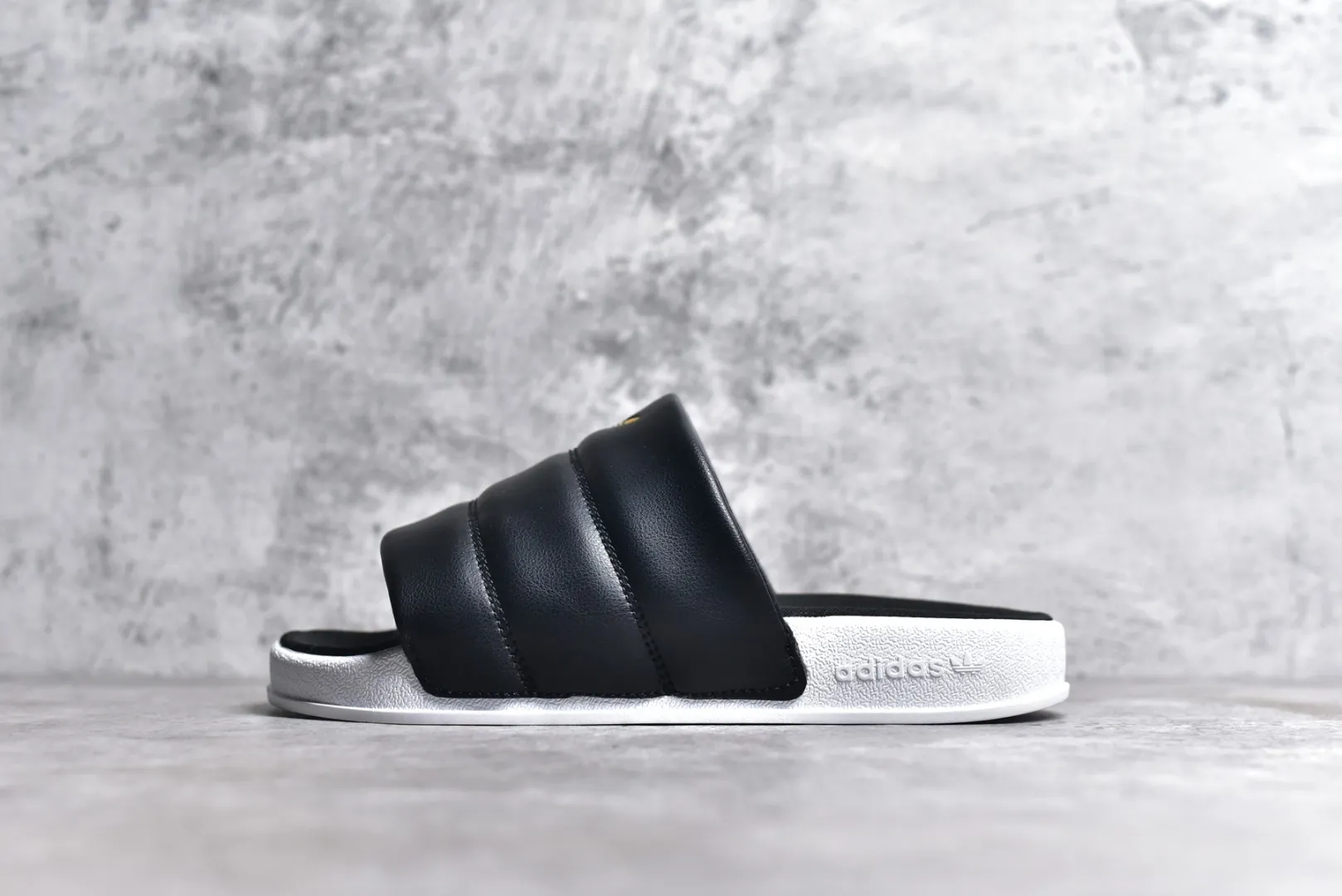 Adidas Adilette Essential FZ6162 Black Slides –  Adidas Replica Shoes Breathable 464