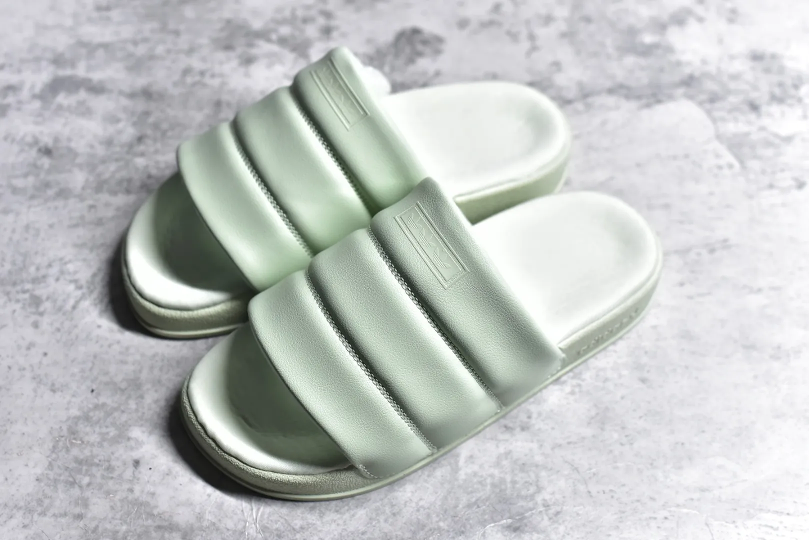 Adidas Adilette Essential IG7150 Mint Slides –  Adidas Replica Shoes Popular 465