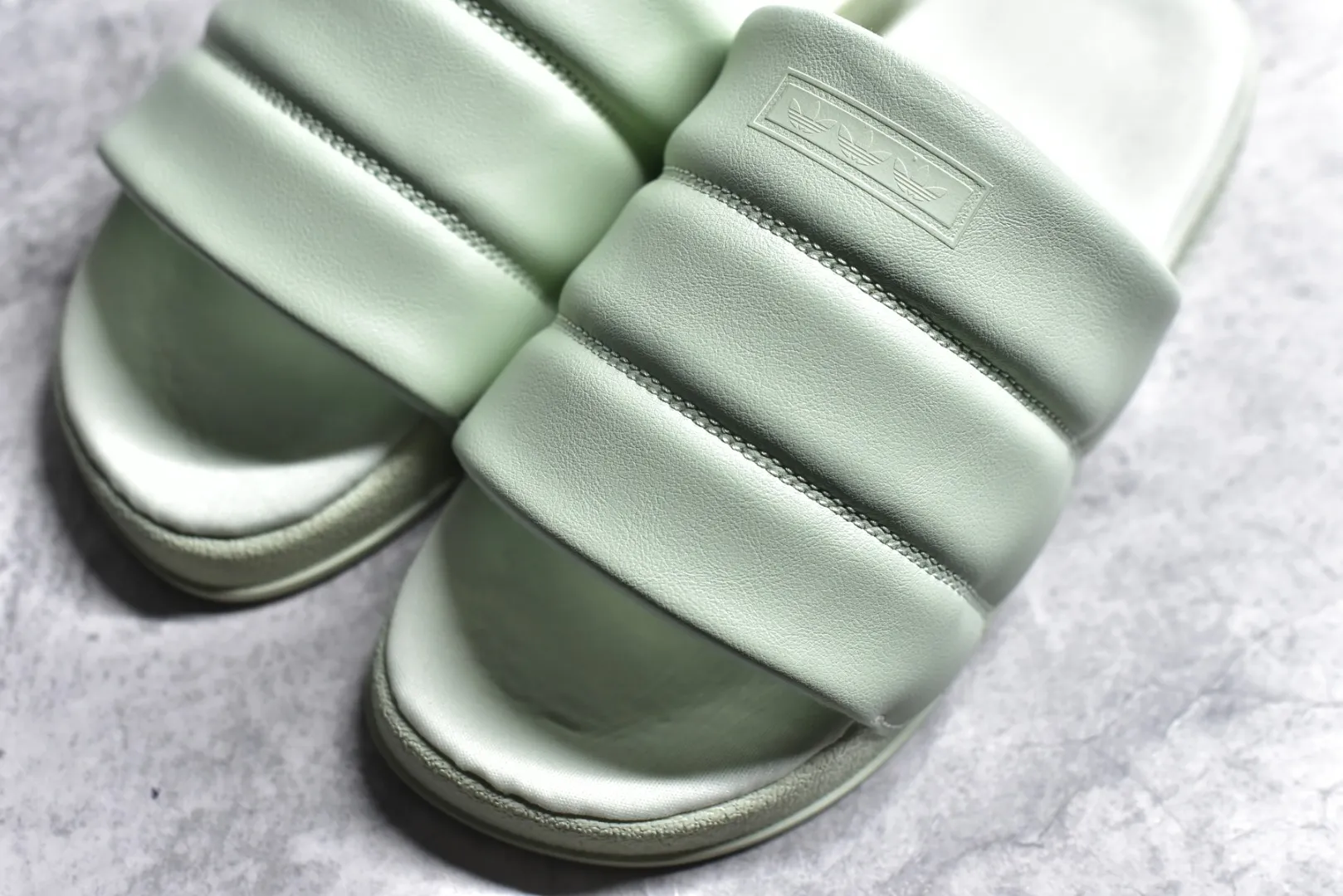 Adidas Adilette Essential IG7150 Mint Slides –  Adidas Replica Shoes Popular 465