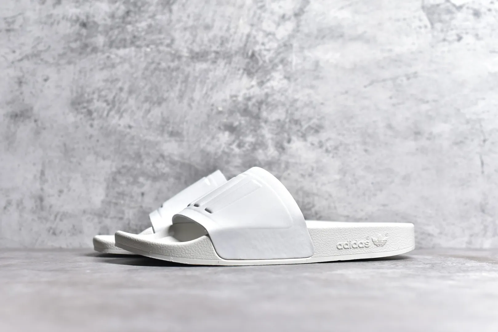 Modern Adidas Adilette Slide White Sandals –  Adidas Replica Shoes 466