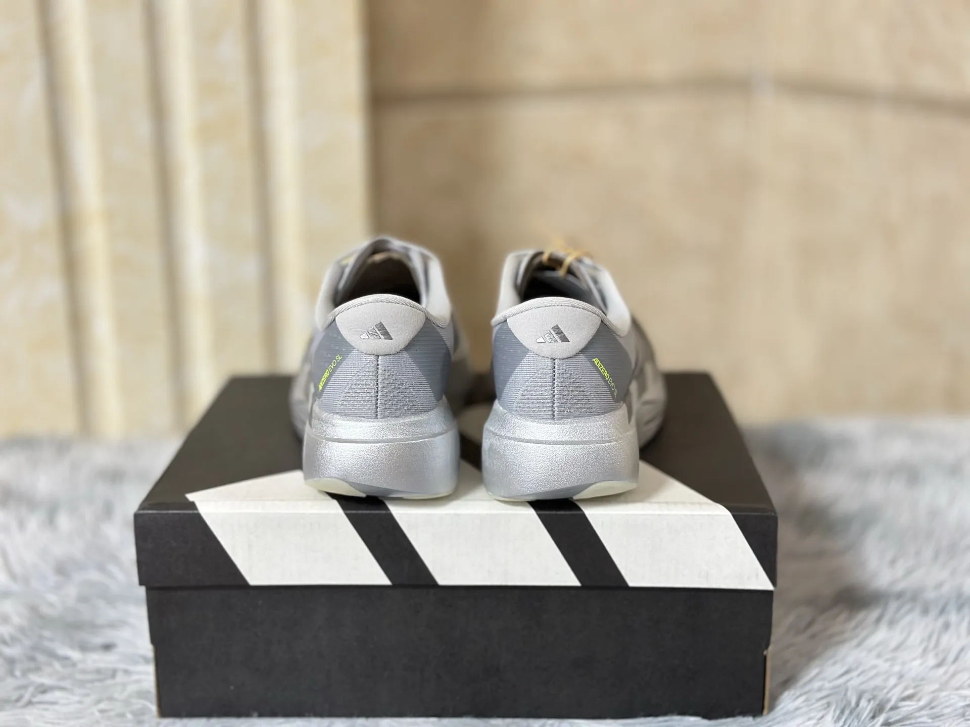 NewStyle Adidas Adizero Evo SL Grey Running Shoes – Replica Adidas Edition 482
