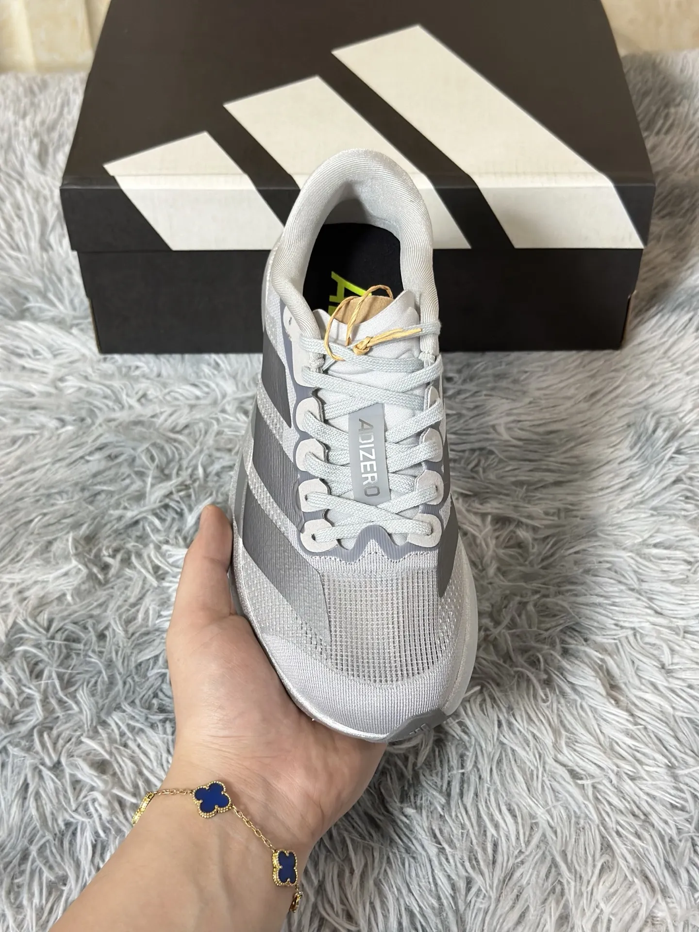 NewStyle Adidas Adizero Evo SL Grey Running Shoes – Replica Adidas Edition 482