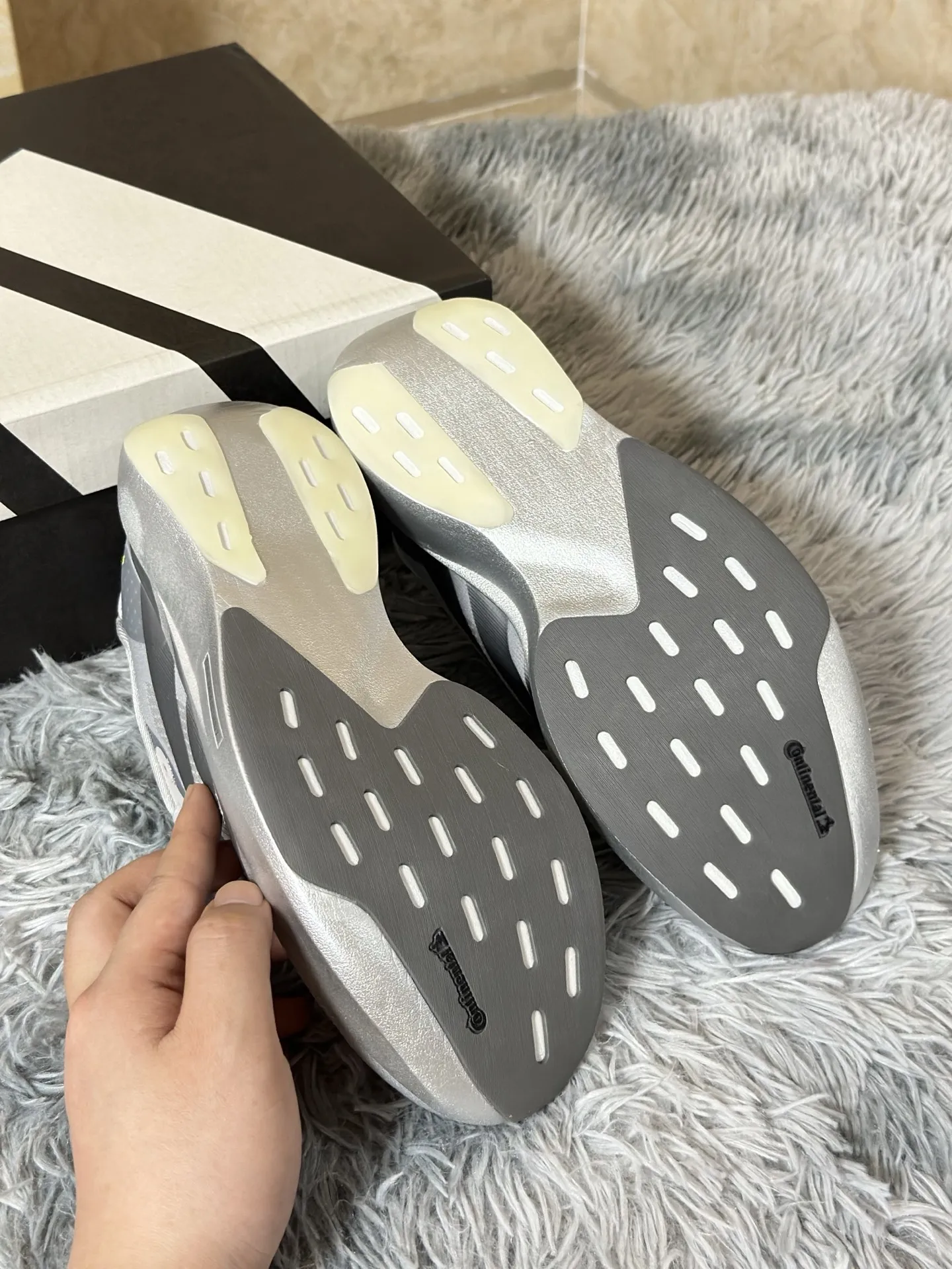 NewStyle Adidas Adizero Evo SL Grey Running Shoes – Replica Adidas Edition 482