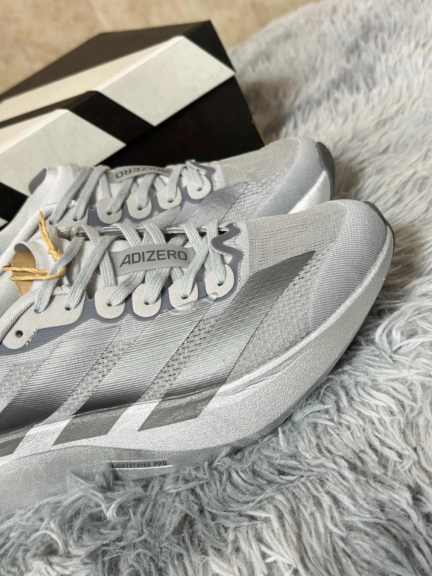 NewStyle Adidas Adizero Evo SL Grey Running Shoes – Replica Adidas Edition 482