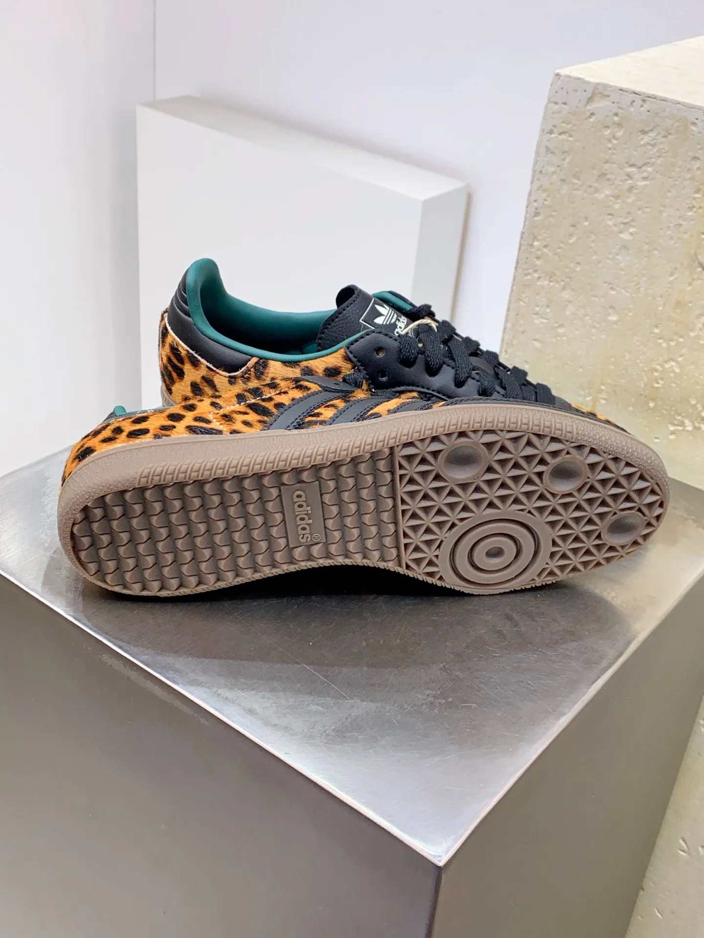 Adidas Originals Gazelle Indoor Leopard Black Green –  Replica Shoes Effortless 502
