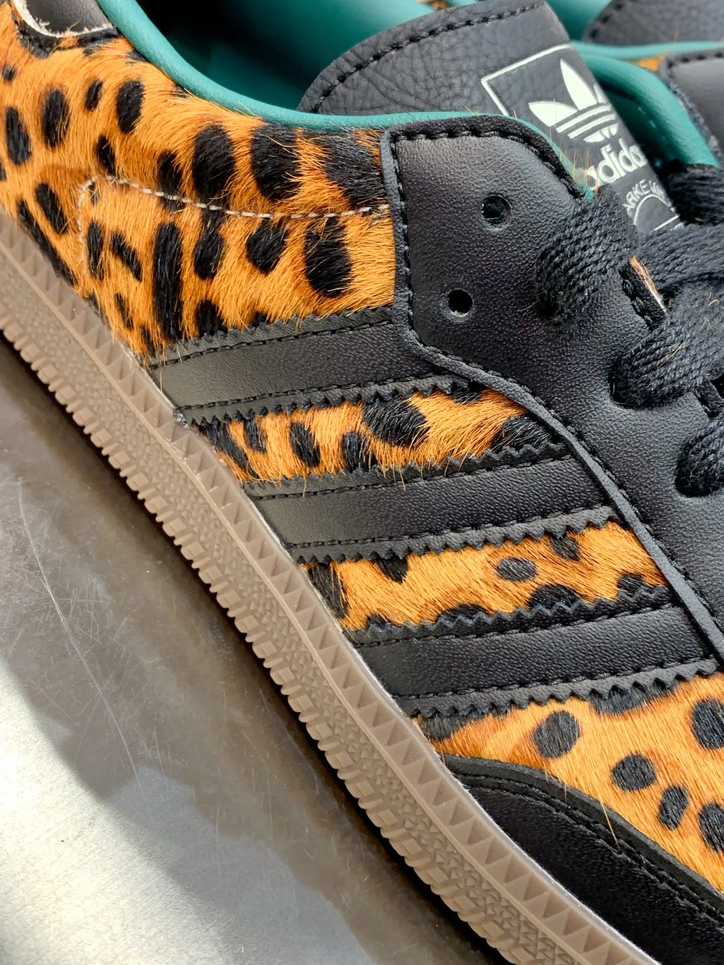 Adidas Originals Gazelle Indoor Leopard Black Green –  Replica Shoes Effortless 502