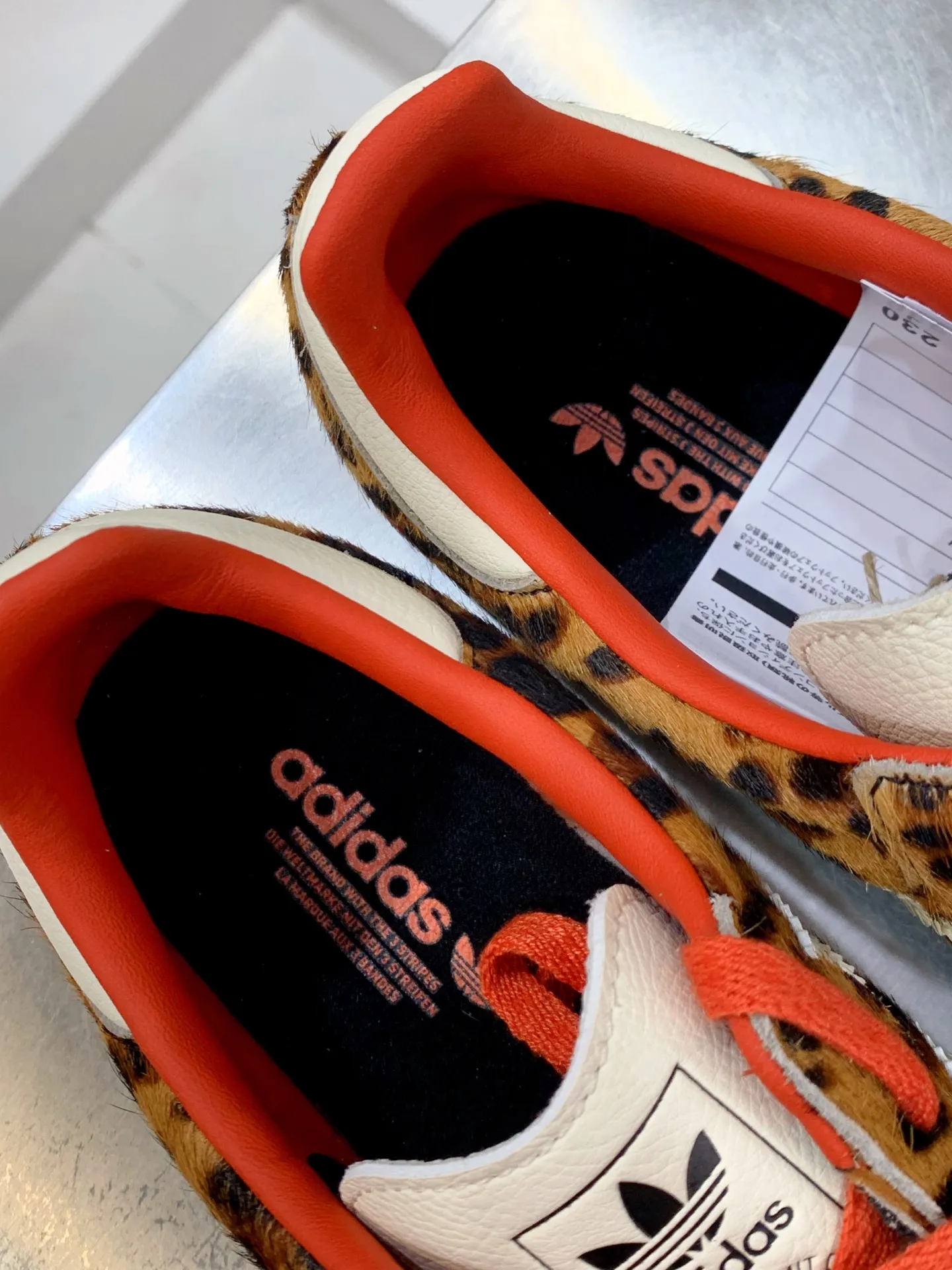 Adidas Originals Gazelle Indoor Leopard Red –  Replica Adidas Shoes Youthful 499