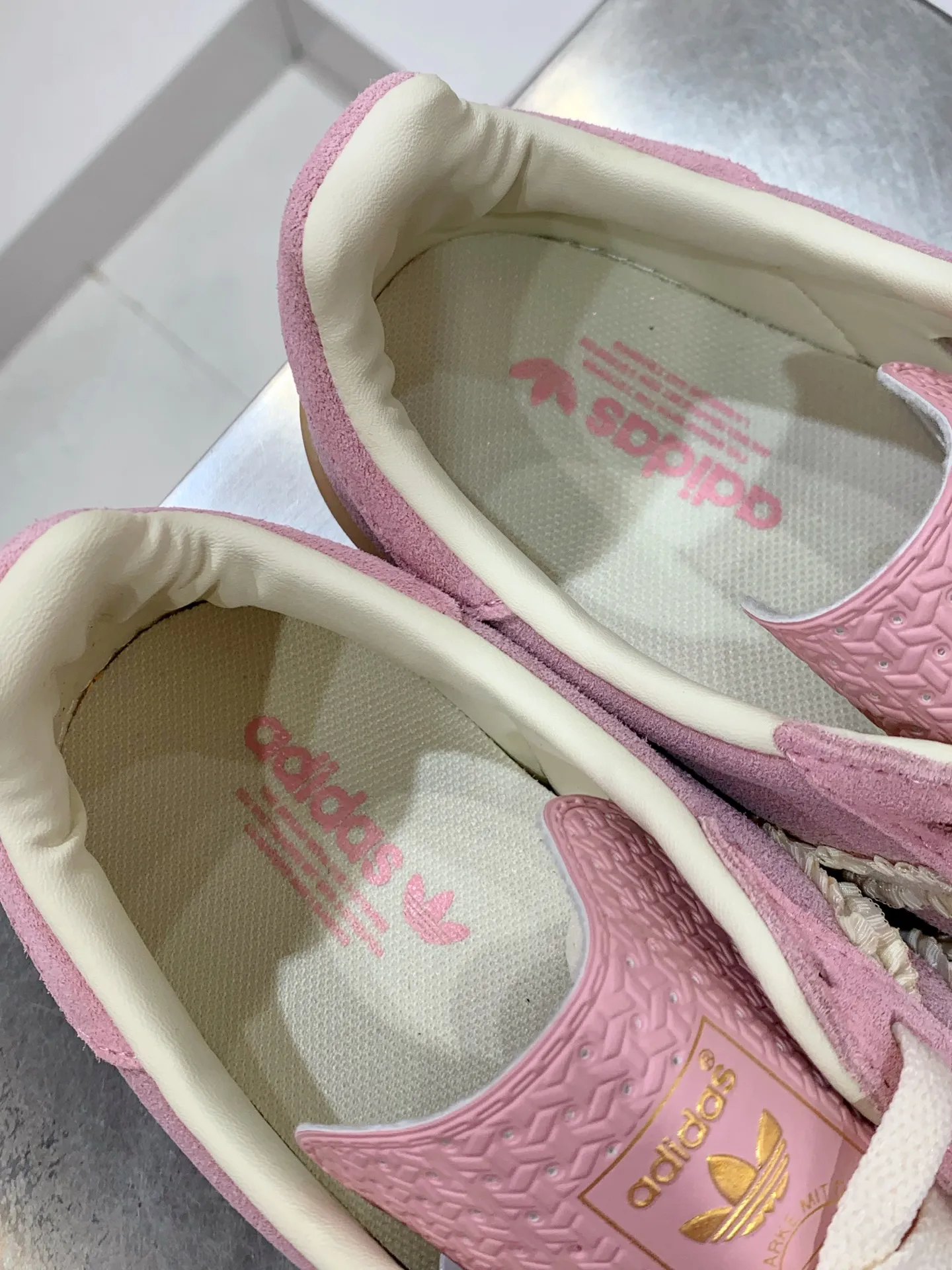 Adidas Originals Gazelle Indoor Pink Suede –  Replica Adidas Shoes TopPick 512