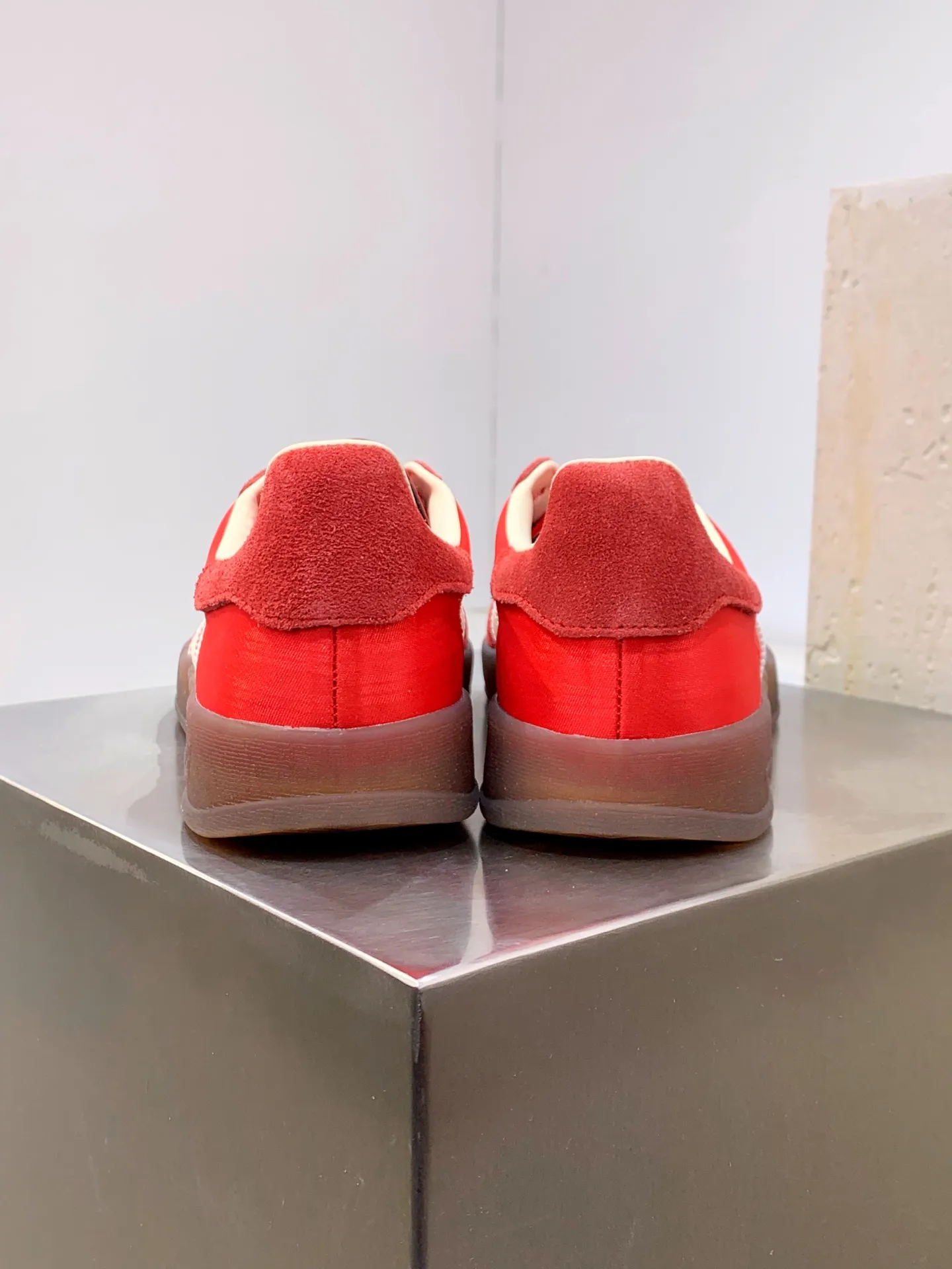 Adidas Originals Gazelle Indoor Red Sneakers – Replica Adidas Shoes Comfortable 495